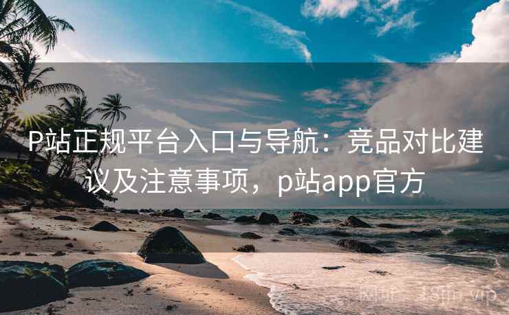 P站正规平台入口与导航：竞品对比建议及注意事项，p站app官方