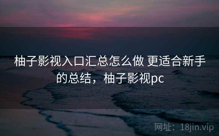 柚子影视入口汇总怎么做 更适合新手的总结，柚子影视pc