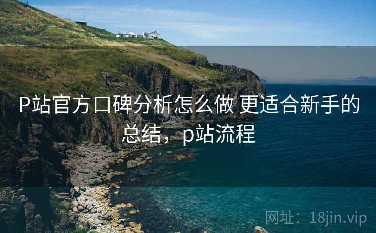 P站官方口碑分析怎么做 更适合新手的总结，p站流程