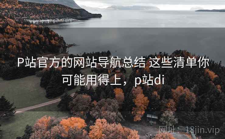 P站官方的网站导航总结 这些清单你可能用得上，p站di