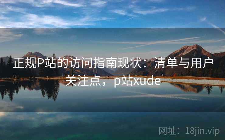 正规P站的访问指南现状：清单与用户关注点，p站xude