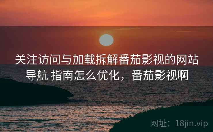 关注访问与加载拆解番茄影视的网站导航 指南怎么优化，番茄影视啊