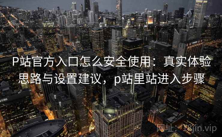 P站官方入口怎么安全使用：真实体验思路与设置建议，p站里站进入步骤