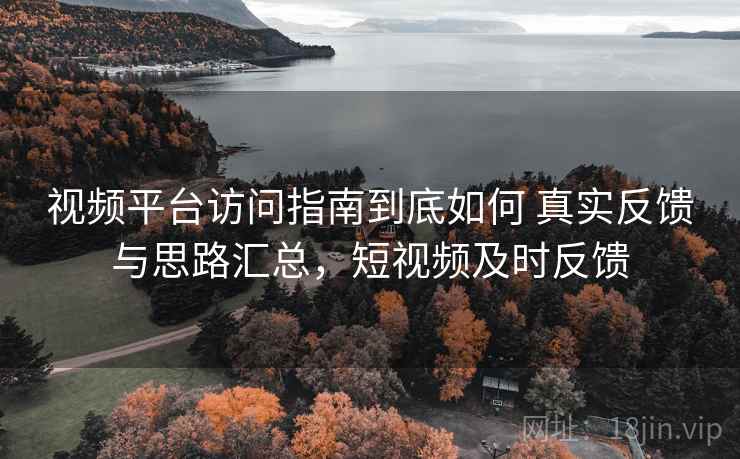 视频平台访问指南到底如何 真实反馈与思路汇总，短视频及时反馈