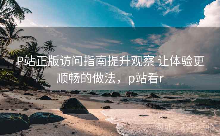 P站正版访问指南提升观察 让体验更顺畅的做法，p站看r