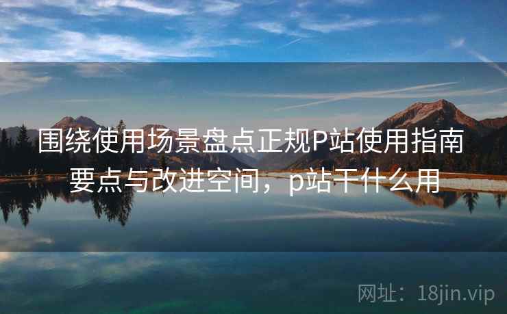 围绕使用场景盘点正规P站使用指南 要点与改进空间，p站干什么用