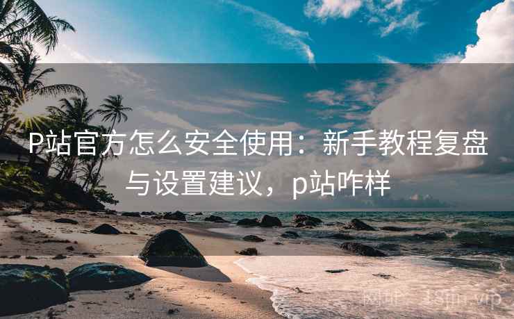 P站官方怎么安全使用：新手教程复盘与设置建议，p站咋样